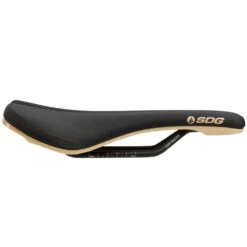 SDG Bel-Air 3.0 Lux-Alloy Saddle - Black/tan