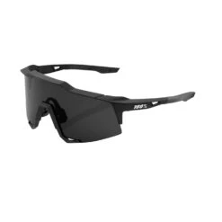 100% Speedcraft Glasses - Smoke Lens - Soft Tact Black / + Clear
