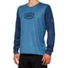 100% Airmatic Long Sleeve Jersey - Slate Blue