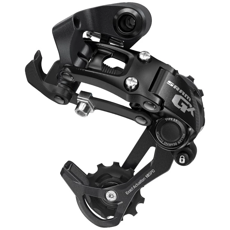 SRAM GX 2x10 Type 2.1 Rear Derailleur 10-speed - Medium - Black 1 SRAM GX 2x10 Type 2.1 Rear Derailleur 10-speed - Medium - Black
