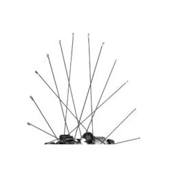 Mavic Spokes 275mm For Crossroc 2014/Crossroc XL 2015 650b/27,5" Rear Wheels - Drive Side (12 Pieces) - 36689301 - Black