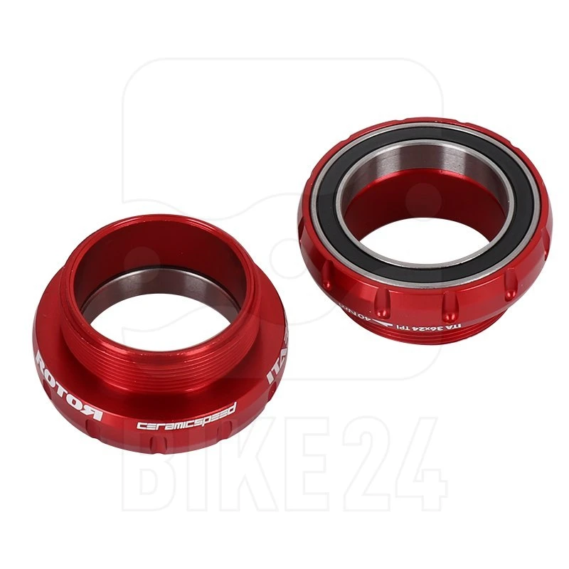 CeramicSpeed ITA30 Road Ceramic Bottom Bracket ITA-70-30 - Red 1 CeramicSpeed ITA30 Road Ceramic Bottom Bracket ITA-70-30 - Red