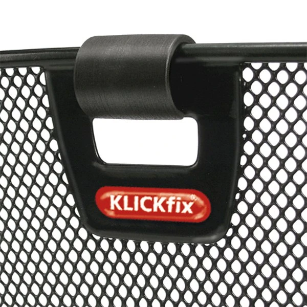 KLICKfix Unilux Handle Bar Basket 0387KLIK - Black 4 KLICKfix Unilux Handle Bar Basket 0387KLIK - Black - Afbeelding 4
