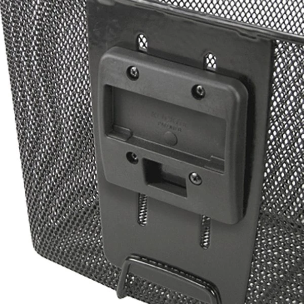 KLICKfix Unilux Handle Bar Basket 0387KLIK - Black 6 KLICKfix Unilux Handle Bar Basket 0387KLIK - Black - Afbeelding 6