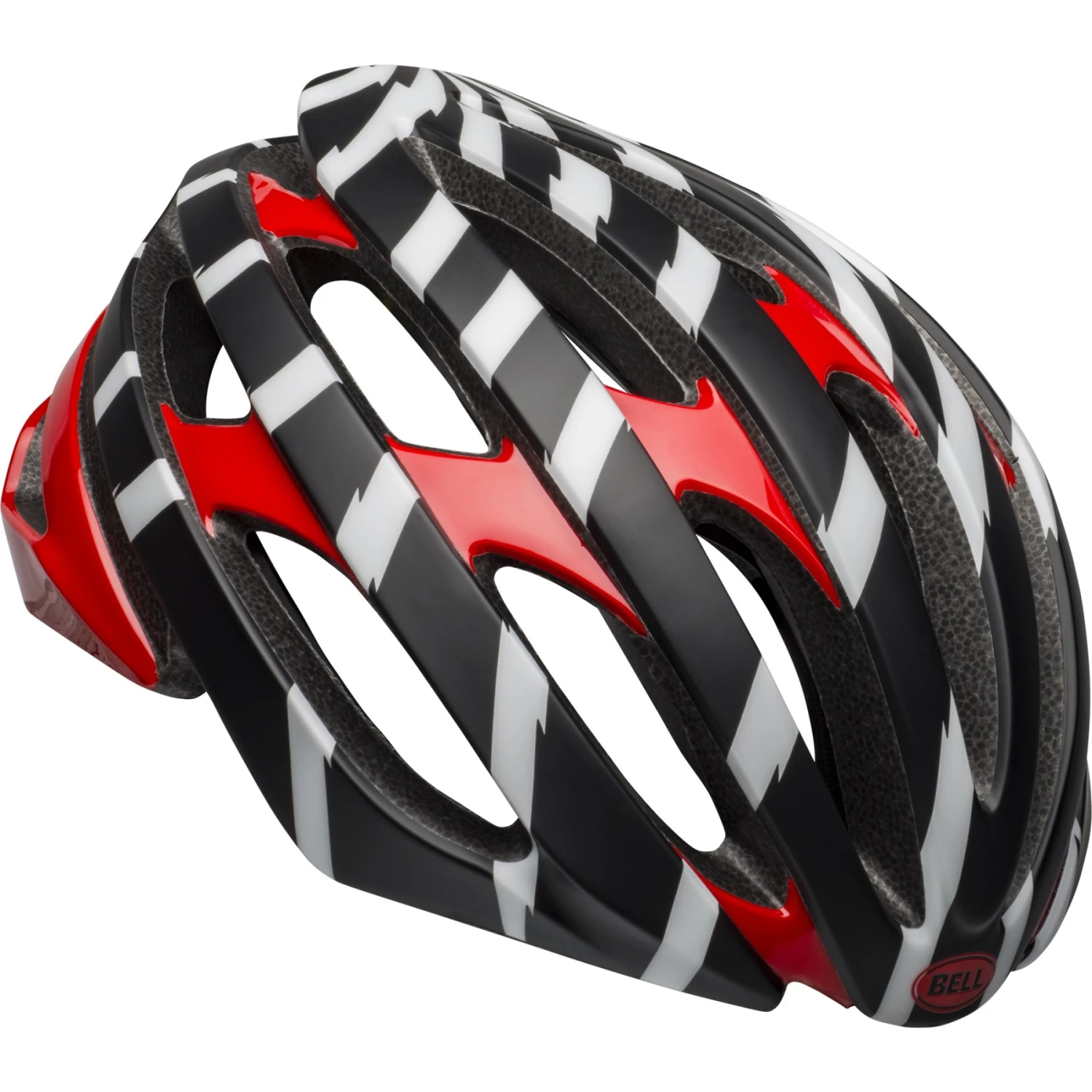 Bell Stratus MIPS Helm - Vertigi Mat/gl Black/red/white 3 Bell Stratus MIPS Helm - Vertigi Mat/gl Black/red/white - Afbeelding 3