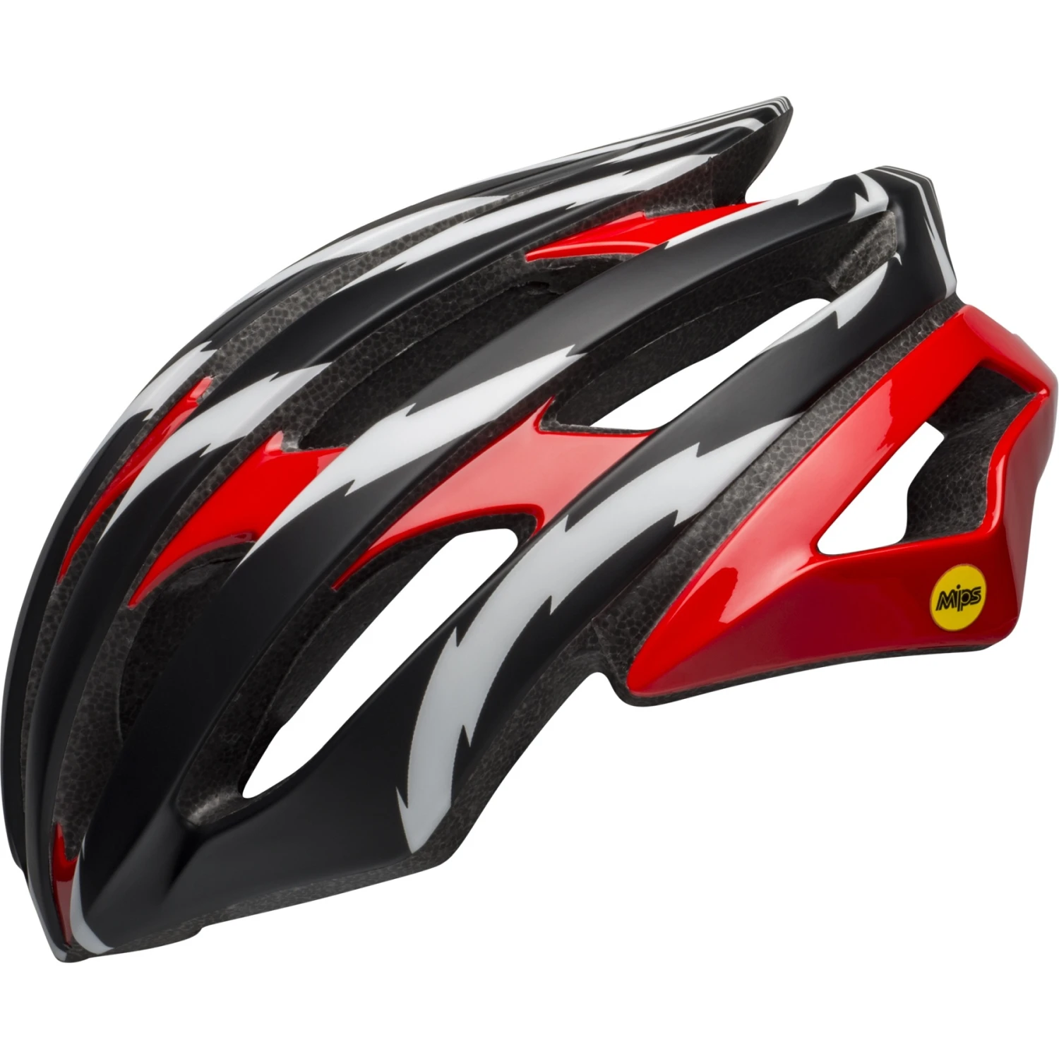 Bell Stratus MIPS Helm - Vertigi Mat/gl Black/red/white 2 Bell Stratus MIPS Helm - Vertigi Mat/gl Black/red/white - Afbeelding 2