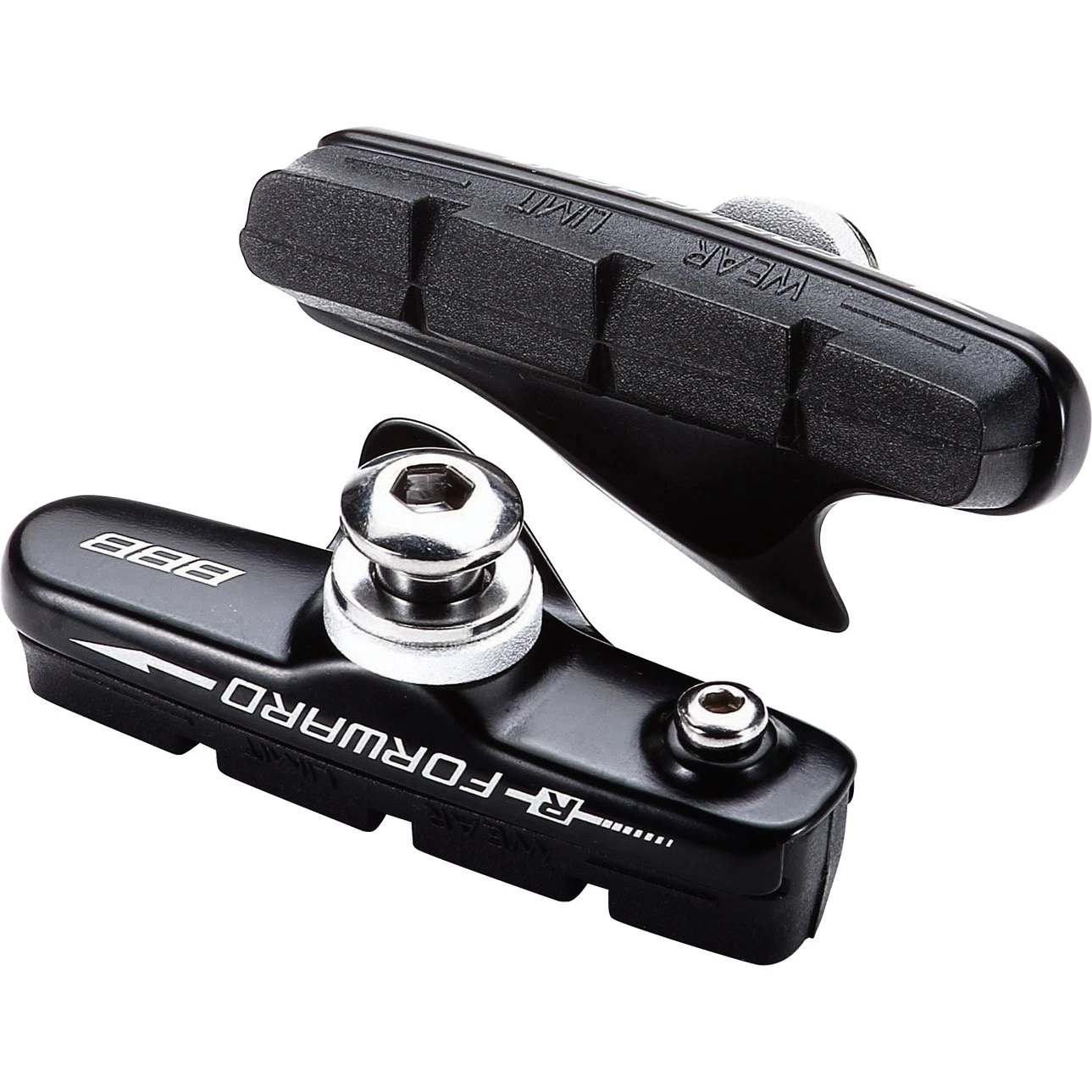 BBB Cycling RoadStop BBS-02 Road Brake Shoes (4 Pcs) - Black 1 BBB Cycling RoadStop BBS-02 Road Brake Shoes (4 Pcs) - Black