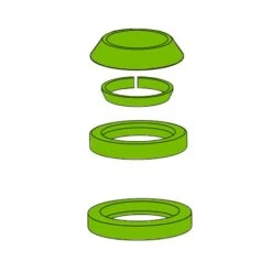 Cannondale K35028 Replacement Headset For Synapse MY18 - IS42/28.6 | IS47/33