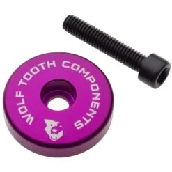 Wolf-tooth Wolf Tooth Ultralight Ahead Cap Met Geïntegreerde Spacer - Purple