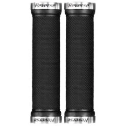 Reverse Components Classic Lock-On Grips | 29mm - Black/silver