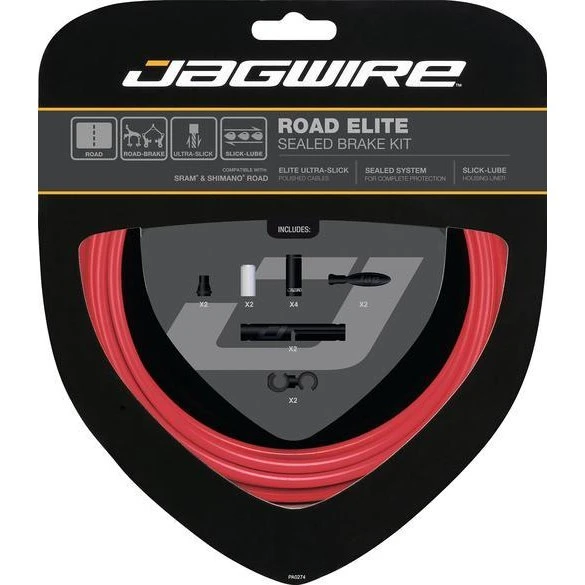 Jagwire Road Elite Sealed Brake - Braking Cable Set 1 Jagwire Road Elite Sealed Brake - Braking Cable Set