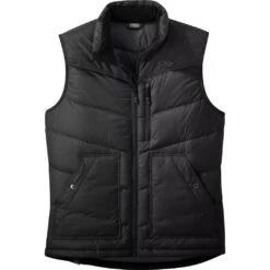 Outdoor Research Heren Transcendent Donzen Bodywarmer - Zwart