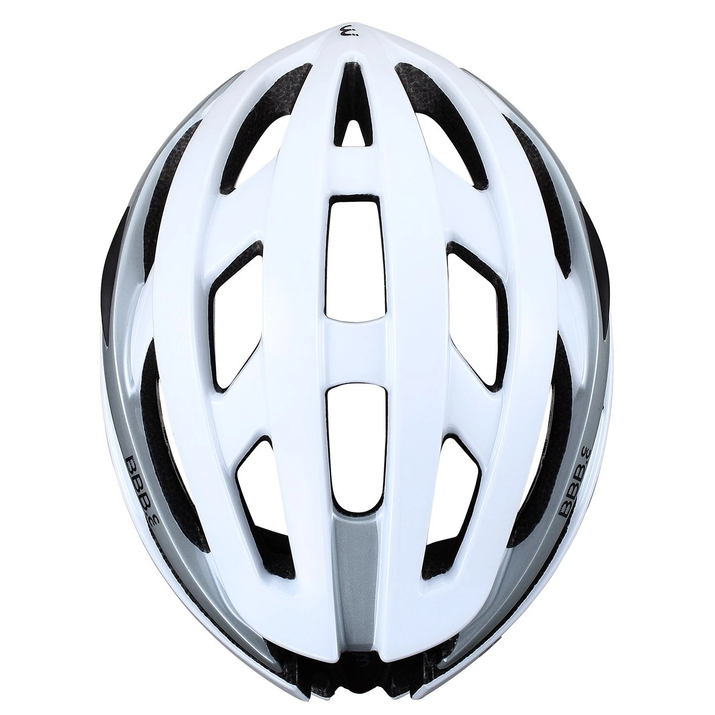 BBB Cycling Hawk BHE-151 Racefietshelm - Glossy White 8 BBB Cycling Hawk BHE-151 Racefietshelm - Glossy White - Afbeelding 8