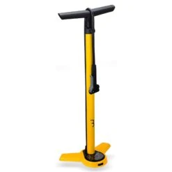 BBB Cycling AirSteel BFP-27 Floor Pump - Yellow
