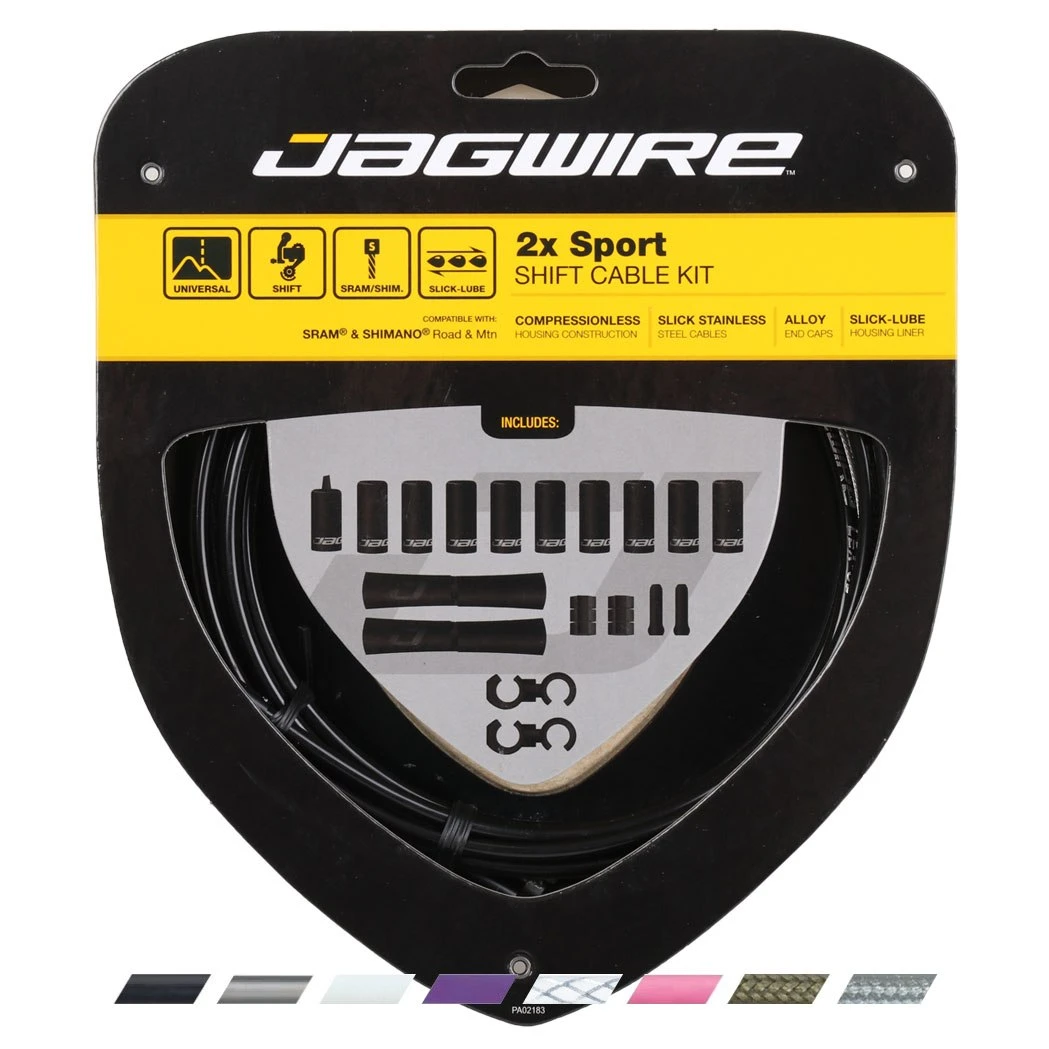 Jagwire 2X Sport Shifting Cable Set 1 Jagwire 2X Sport Shifting Cable Set