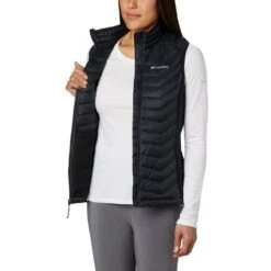 Columbia Powder Pass Vest Dames - Zwart -Fiets Verkoop 371832 03 d 801566