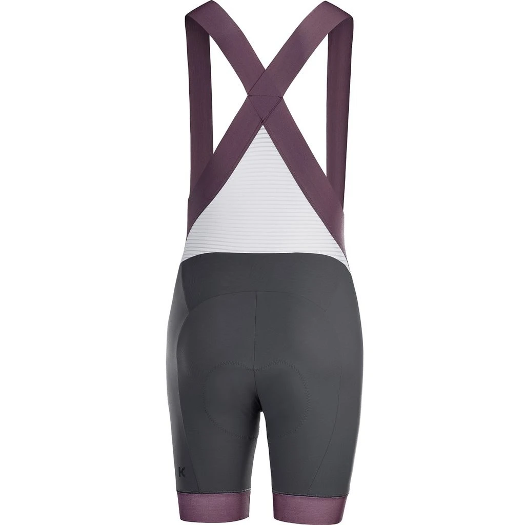 Katusha ALLURE Women's Bib Shorts - Asphalt Plum Wine 2 Katusha ALLURE Women's Bib Shorts - Asphalt Plum Wine - Afbeelding 2