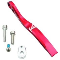 K-Edge Pro Road Braze-On Kettingvanger - 2-voudig - Rood