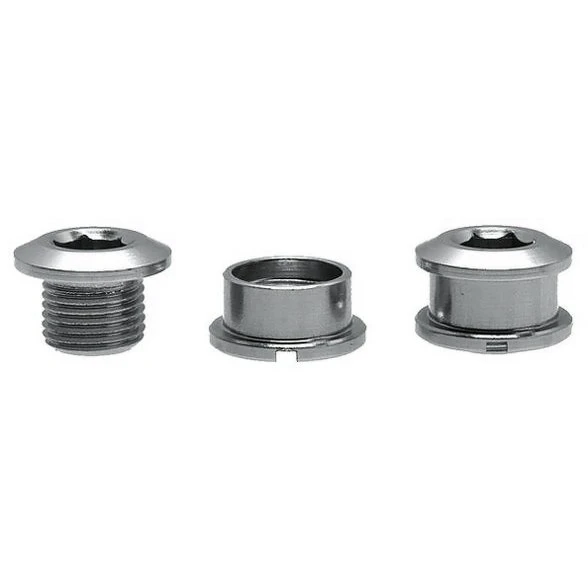 Problem-solvers Problem Solvers Chainring Bolts With Nuts Alloy Hex Head 10mm - 5 Pcs. 1 Problem-solvers Problem Solvers Chainring Bolts With Nuts Alloy Hex Head 10mm - 5 Pcs.