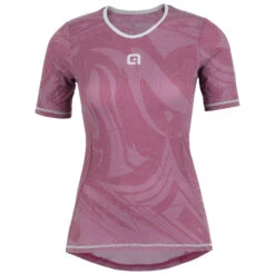 ALE Alé Etesia Hemd Met Korte Mouwen Dames - Reddish Purple