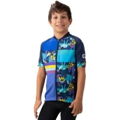 ALE Alé KID Pastel Shirt Met Korte Mouwen Kinder - Blauw