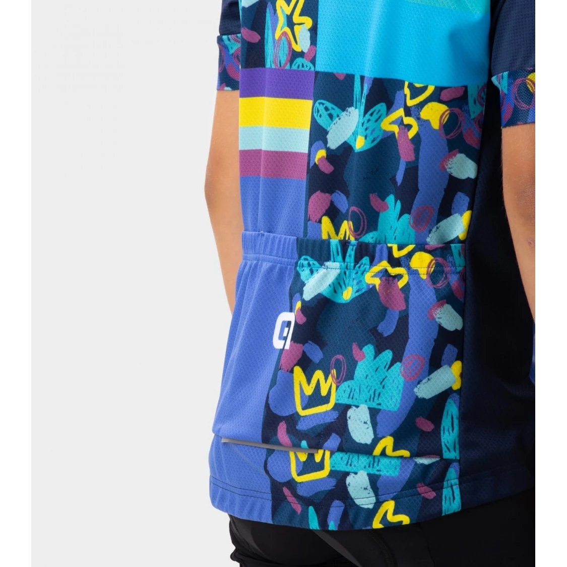 ALE Alé KID Pastel Shirt Met Korte Mouwen Kinder - Blauw 5 ALE Alé KID Pastel Shirt Met Korte Mouwen Kinder - Blauw - Afbeelding 5