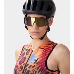 ALE Alé PR.E Esotika Dames Racebody Zonder Mouwen - Oranje -Fiets Verkoop ale pr 1454228