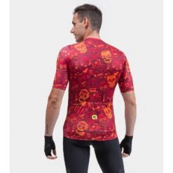 ALE Alé PRAGMA Mexico Shirt Met Korte Mouwen - Bordeaux -Fiets Verkoop ale pragma mexico short sleeve jersey 4 1453707