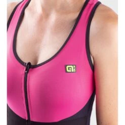 Alé PRAGMA Classico Regular Length 2.0 Dames Skinsuit Zonder Mouwen - Azalea -Fiets Verkoop ale solid classico rl 2 0 body 10 1153005