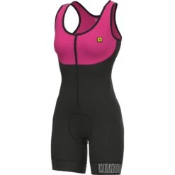 Alé PRAGMA Classico Regular Length 2.0 Dames Skinsuit Zonder Mouwen - Azalea
