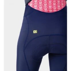 ALE Alé PRAGMA Essential Dames 3/4 Fietsbroek Met Bretels - Navy Blue -Fiets Verkoop ale solid essential lady bib knickers navy blue 7 1539340