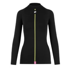 Assos BODY INSULATOR Lente Herfst Skin Layer Dames Hemd Met Korte Mouwen - BlackSeries -Fiets Verkoop assos assosoires women spring fall ls skin layer blackseries 02 850693