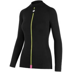 Assos BODY INSULATOR Lente Herfst Skin Layer Dames Hemd Met Korte Mouwen - BlackSeries -Fiets Verkoop assos body insulator womens spring fall long sleeve skin layer undershirt blackseries 1 1489030