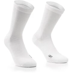 Assos Essence High Sokken - Set Van 2 - Holy White