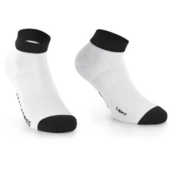 Assos RS Sokken Kort SUPERLEGER - White Series
