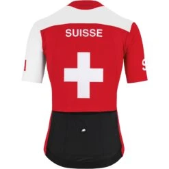 Assos SUISSE FED Fietsshirt Met Korte Mouwen S9 TARGA - National Red 11 Assos SUISSE FED Fietsshirt Met Korte Mouwen S9 TARGA - National Red -Fiets Verkoop assos suisse fed jersey s9 targa man national red 4 1299081