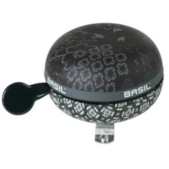 Basil Big Bell Bohème Fietsbel - Charcoal