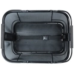Basil Cento Tech Fiber Nordlicht Fietsmand 21L - Zwart -Fiets Verkoop basil cento tech fiber nordlicht bike basket black 10 1366554
