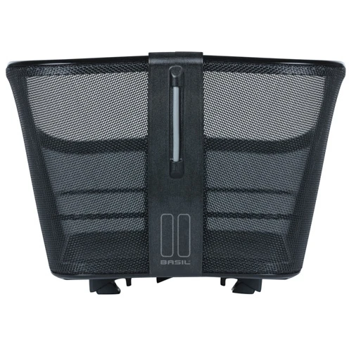 Basil Cento Tech Fiber WSL Fietsmand - Zilver 4 Basil Cento Tech Fiber WSL Fietsmand - Zilver - Afbeelding 4