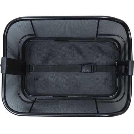 Basil Cento Tech Fiber WSL Fietsmand - Zilver 3 Basil Cento Tech Fiber WSL Fietsmand - Zilver - Afbeelding 3