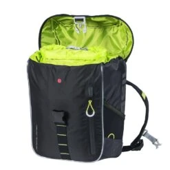 Basil Miles Rugzak - Zwart -Fiets Verkoop basil miles nordlicht bicycle backpack with led st c 872514