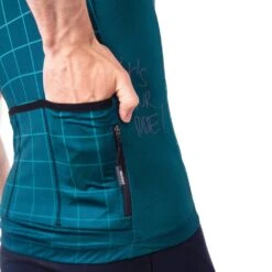 Bioracer Spitfire Fietstrui - Moon Ride - Petrol -Fiets Verkoop bioracer spitfire radtrikot moon ride petrol 1 1203442