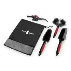 BLUECHAIN Fietsborstelset - 4-delig -Fiets Verkoop bluechain bikecleaning brush set 4 piece bc1tl 0098 7s 1472221