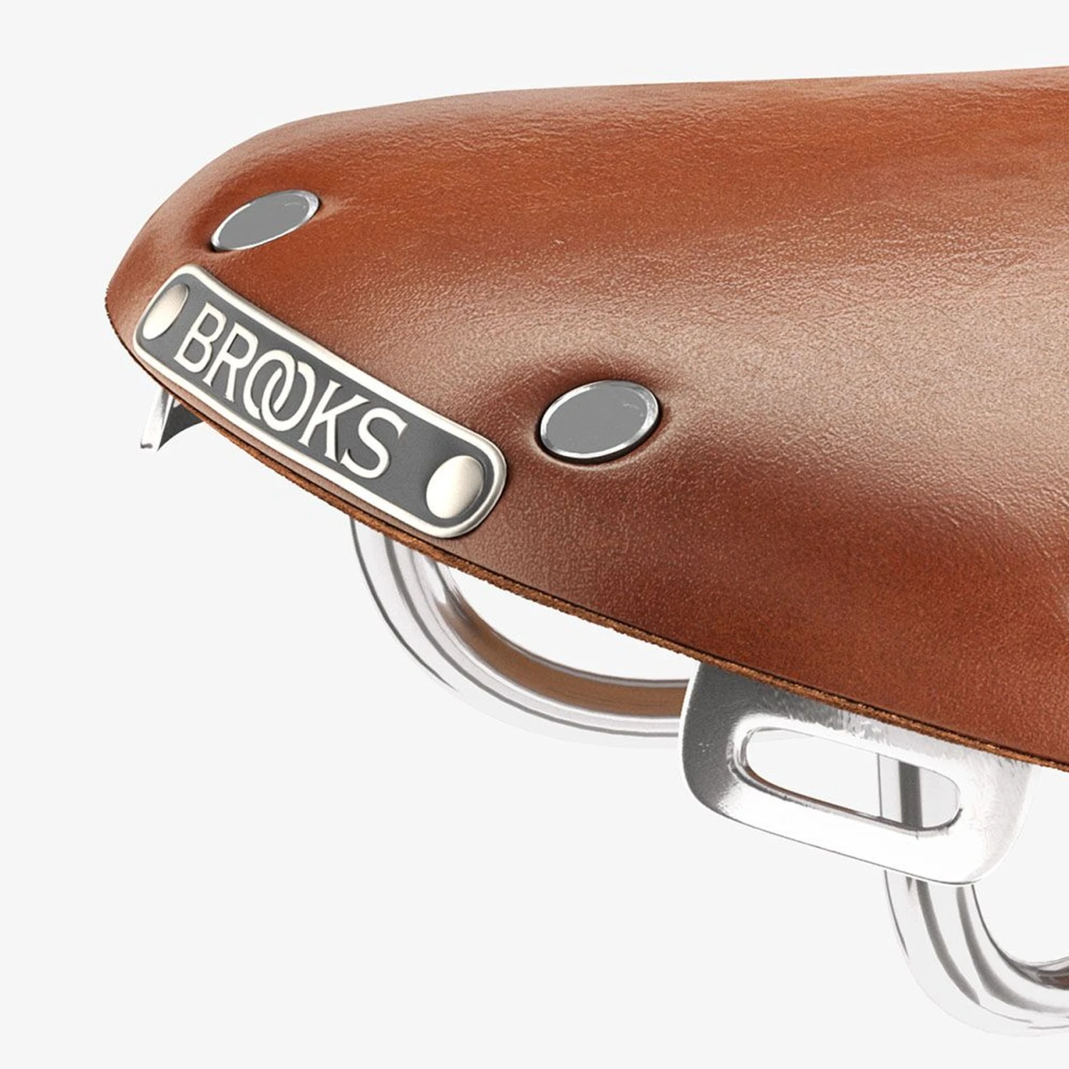 BROOKS ENGLAND Brooks B15 Swallow Bend Leather Saddle - Honey 8 BROOKS ENGLAND Brooks B15 Swallow Bend Leather Saddle - Honey - Afbeelding 8