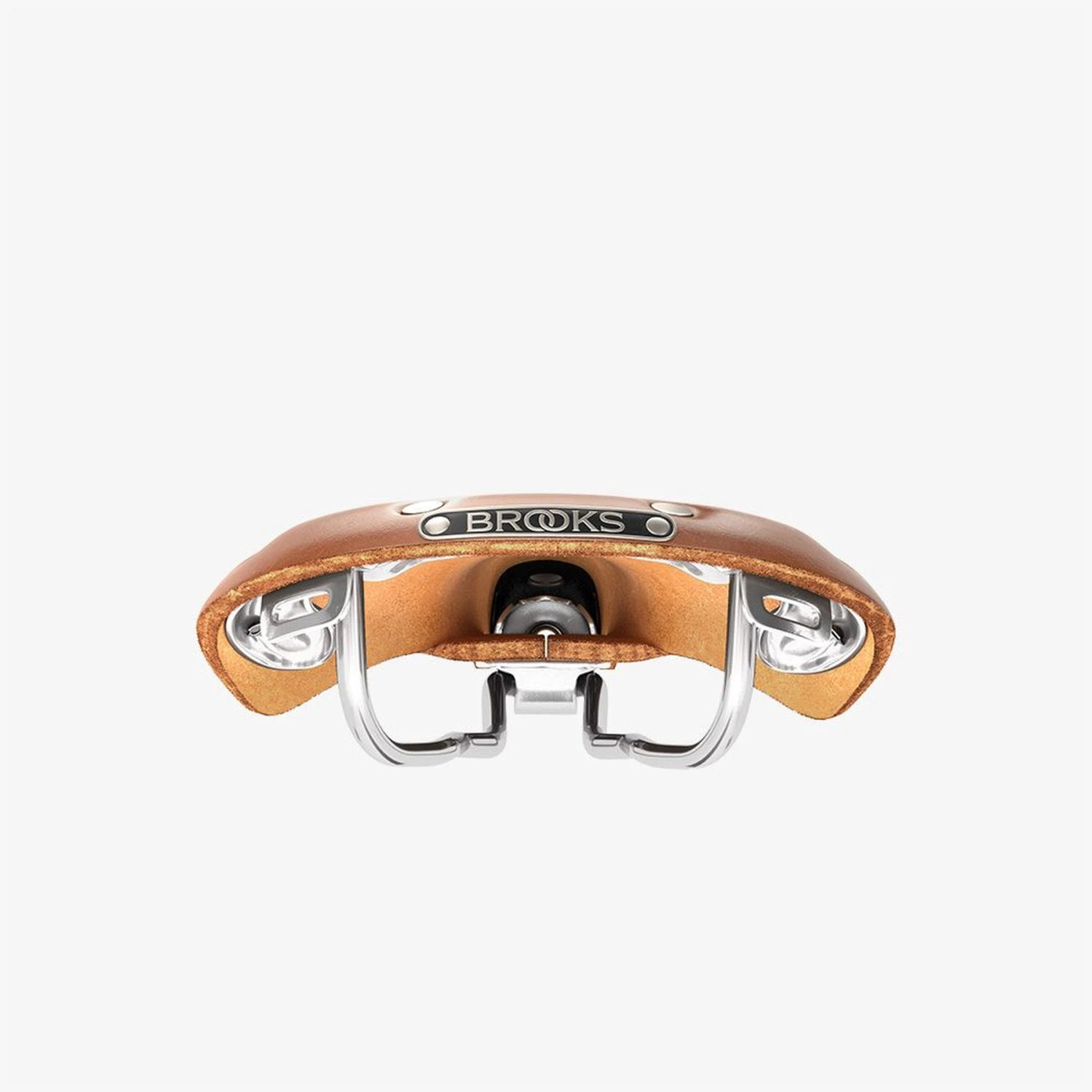 BROOKS ENGLAND Brooks B15 Swallow Bend Leather Saddle - Honey 6 BROOKS ENGLAND Brooks B15 Swallow Bend Leather Saddle - Honey - Afbeelding 6