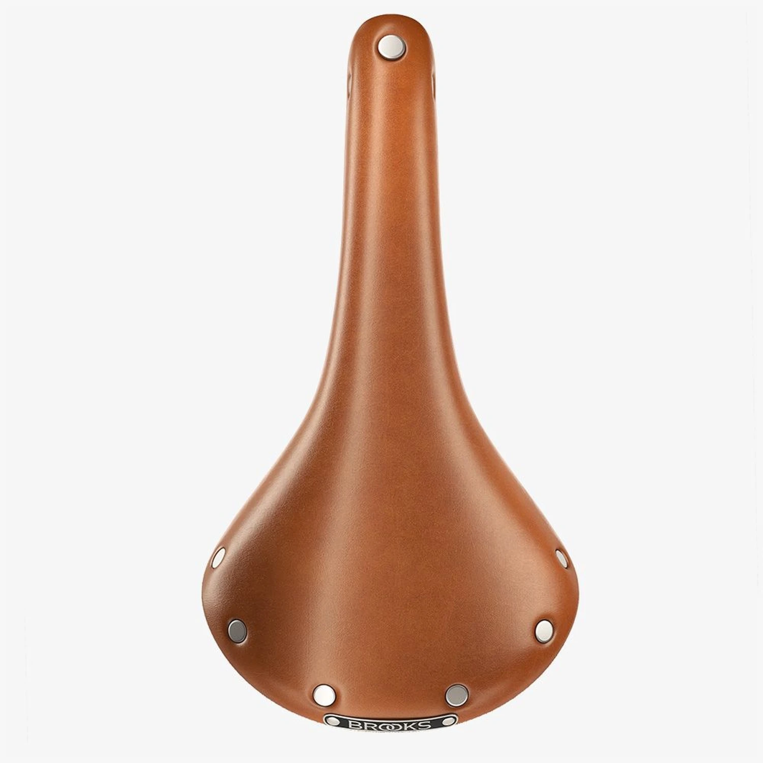 BROOKS ENGLAND Brooks B15 Swallow Bend Leather Saddle - Honey 2 BROOKS ENGLAND Brooks B15 Swallow Bend Leather Saddle - Honey - Afbeelding 2