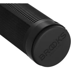 BROOKS ENGLAND Brooks Cambium Rubber Grips For Twist Shifter 100/100 Mm - All Black -Fiets Verkoop brooks cambium rubber grips for twist shifter all black 2 1139544