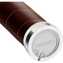 BROOKS ENGLAND Brooks Slender Grepen Voor Draaihendelschakelaar - 100/100mm - Bruin 5 BROOKS ENGLAND Brooks Slender Grepen Voor Draaihendelschakelaar - 100/100mm - Bruin -Fiets Verkoop brooks slender leather grips 130 130 brown 3 1422568