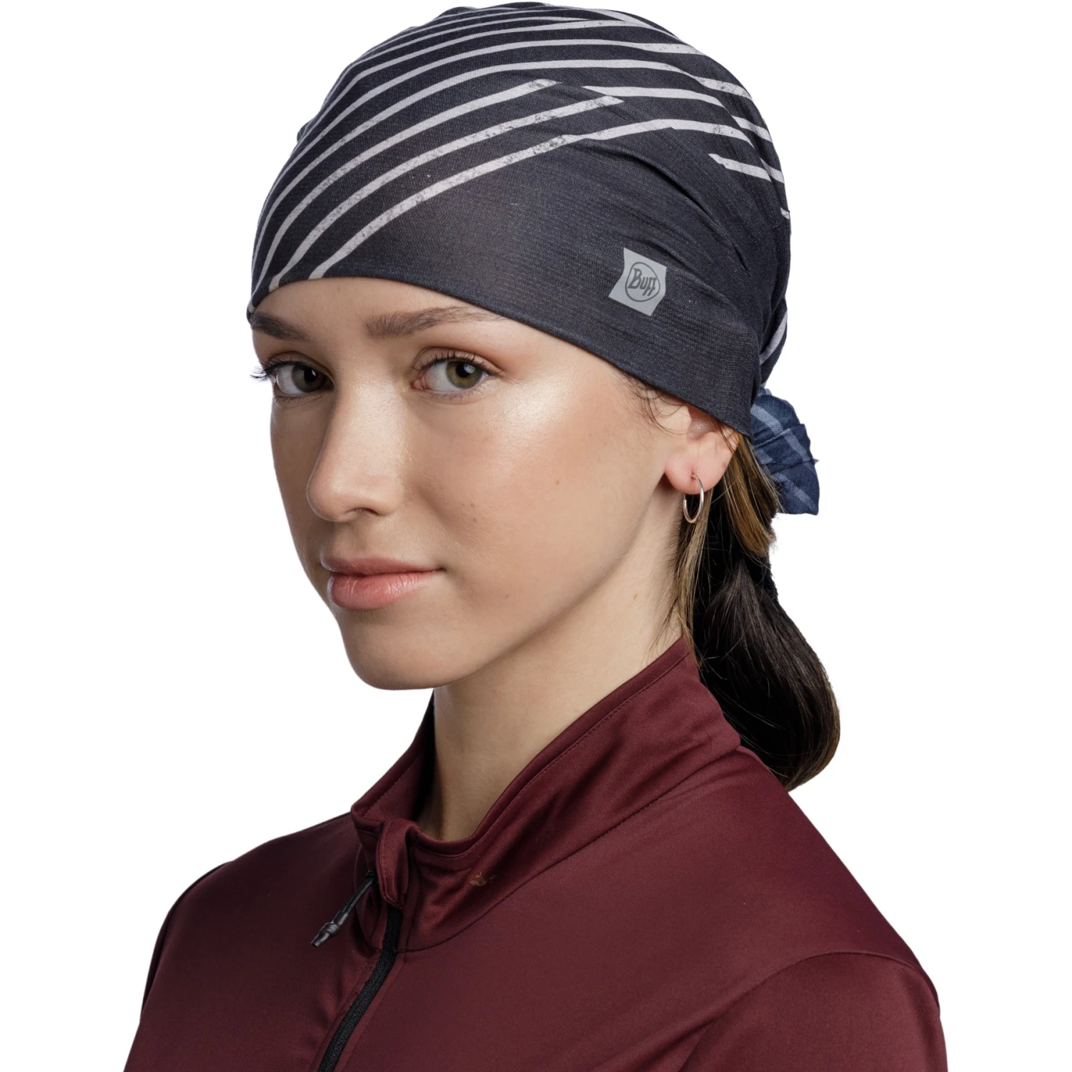 Buff® CoolNet UV® - Fietsen Multifunctioneel Doek - Lenir Night Blue 4 Buff® CoolNet UV® - Fietsen Multifunctioneel Doek - Lenir Night Blue - Afbeelding 4