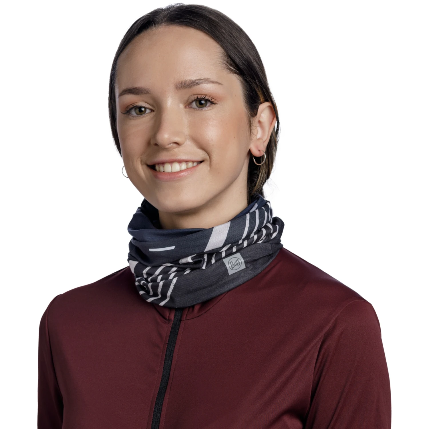 Buff® CoolNet UV® - Fietsen Multifunctioneel Doek - Lenir Night Blue 3 Buff® CoolNet UV® - Fietsen Multifunctioneel Doek - Lenir Night Blue - Afbeelding 3